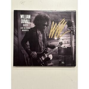 WILLIAM DUVALL signed autographed ONE ALONE CD Alice In Chains